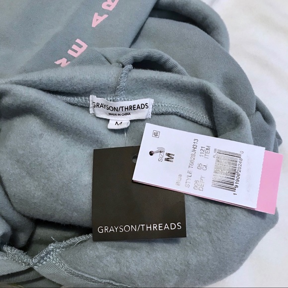 Grayson Threads NWT Cropped Pullover Sweatshirt for Women Various Sizes - Picture 12 of 16